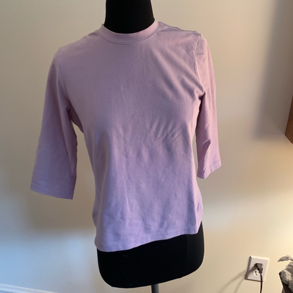 Worth sweatshirt tee purple